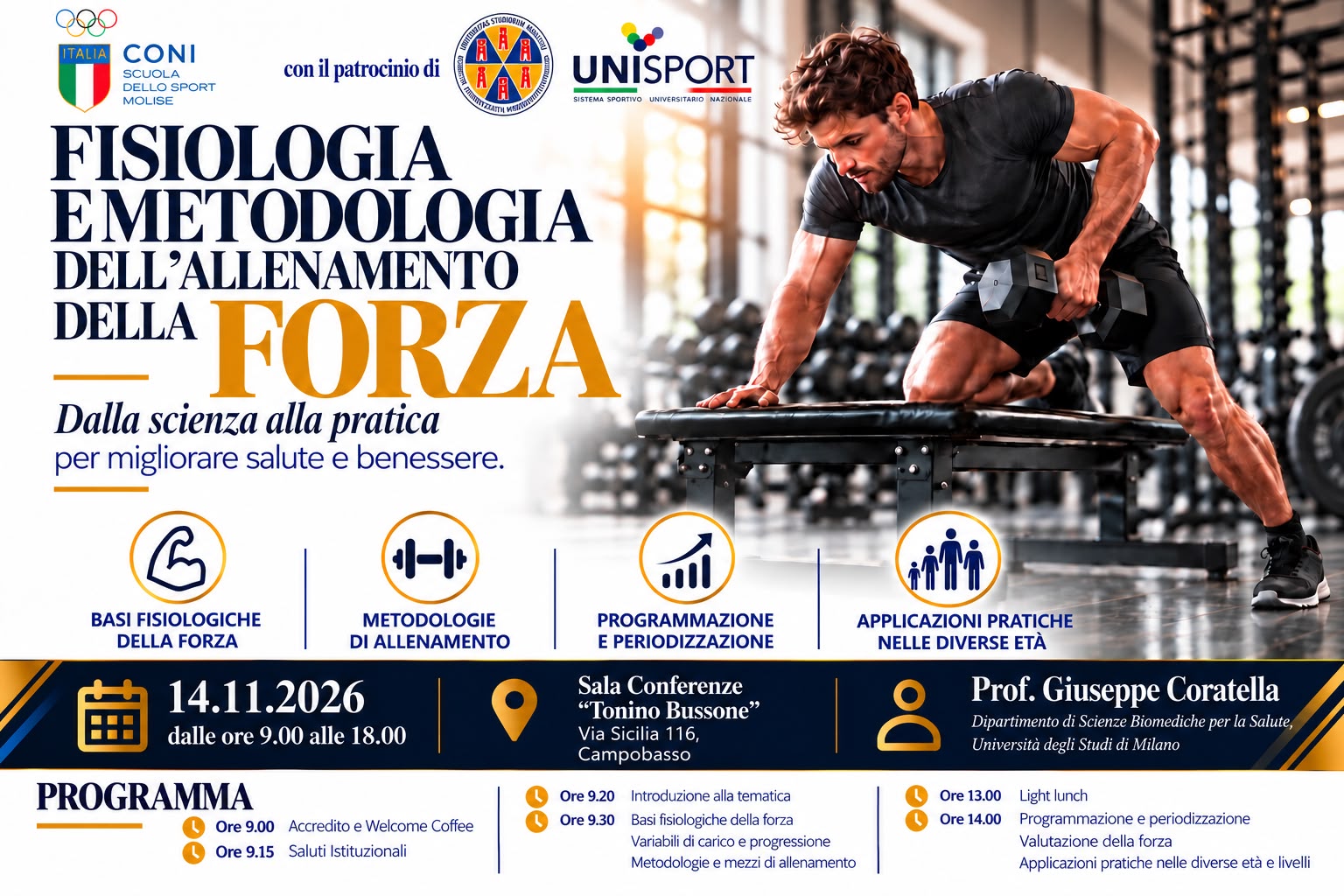 Fisiologia e Metodologia dell'allenamento della forza