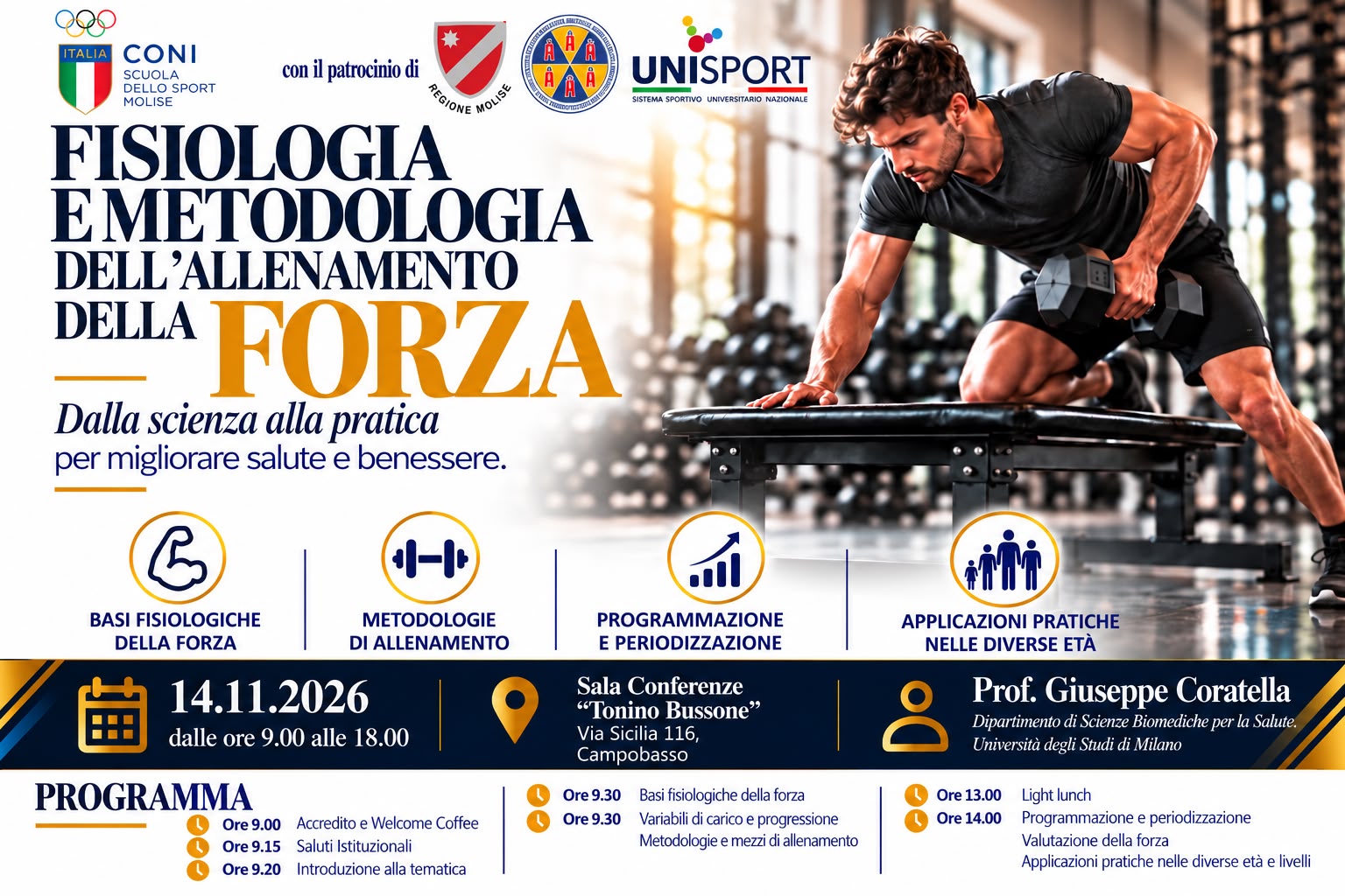Fisiologia e Metodologia dell'allenamento della forza