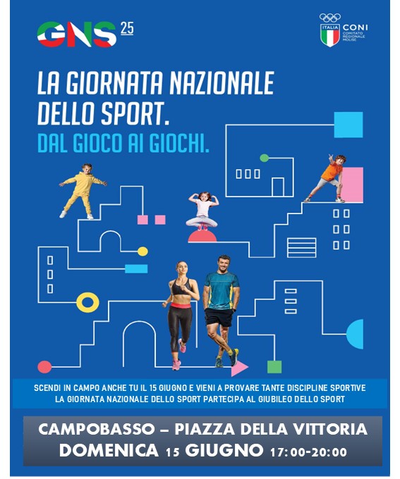 GIORNATA NAZIONALE DELLO SPORT - CAMPOBASSO, 15 GUGNO 2025