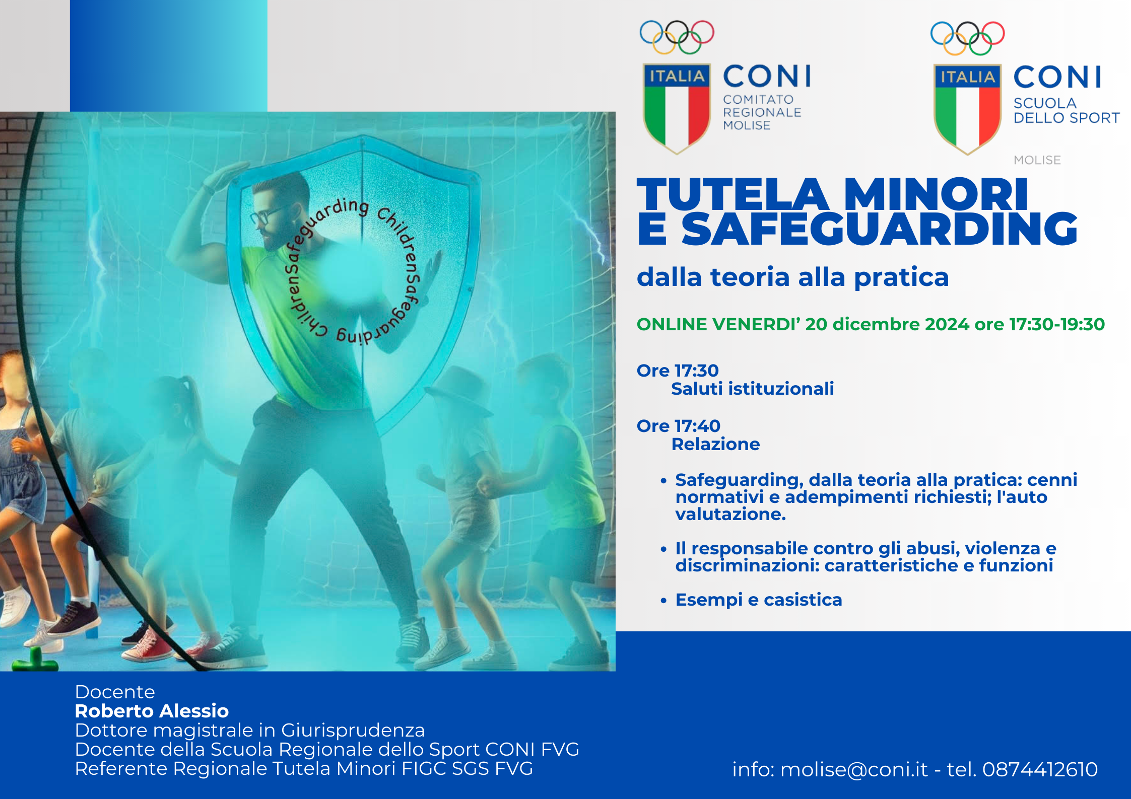 Tutela Minori e Safeguarding