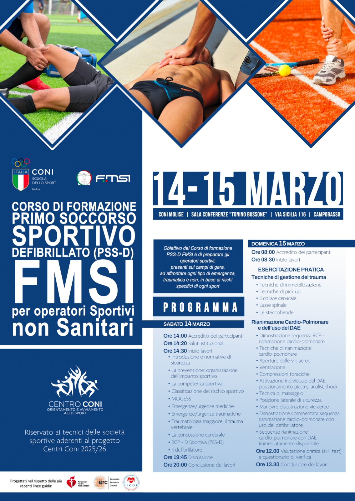 Primo Soccorso Sportivo Defibrillato (PSS-D)